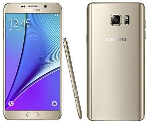 Samsung note 5 silver hot sale