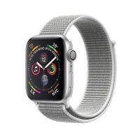 Apple Watch 4 (GPS) Silver Aluminium Case with Seashell Sport Loop