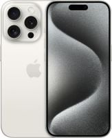 Apple iPhone 15 Pro (128 GB) White Titanium Unlocked Pristine Condition