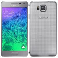 Samsung Galaxy ALPHA G850F (Silver, 32 GB)  (Unlocked) Excellent