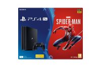 Playstation 4 Pro 1TB Jet Black Console - NOW INCLUDES FREE MARVEL’S SPIDER- MAN BUNDLE