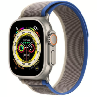 Apple Watch Ultra 49mm Titanium Case, GPS + Cellular, Blue/Gray Brand New Condition