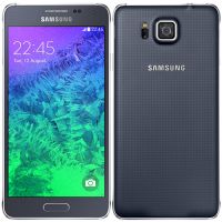 Samsung Galaxy ALPHA G850F (Black, 32 GB) - (Unlocked) Good