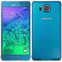 Samsung Galaxy ALPHA G850F (Blue, 32 GB) - (Unlocked) Good