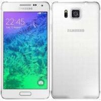 Samsung Galaxy ALPHA G850F (White, 32 GB) - (Unlocked) Good